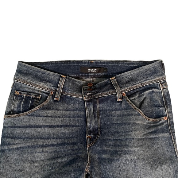 Hudson Jeans Collin Skinny Supermodel Jeans in Maxson Wash Size 28 - Picture 6 of 12